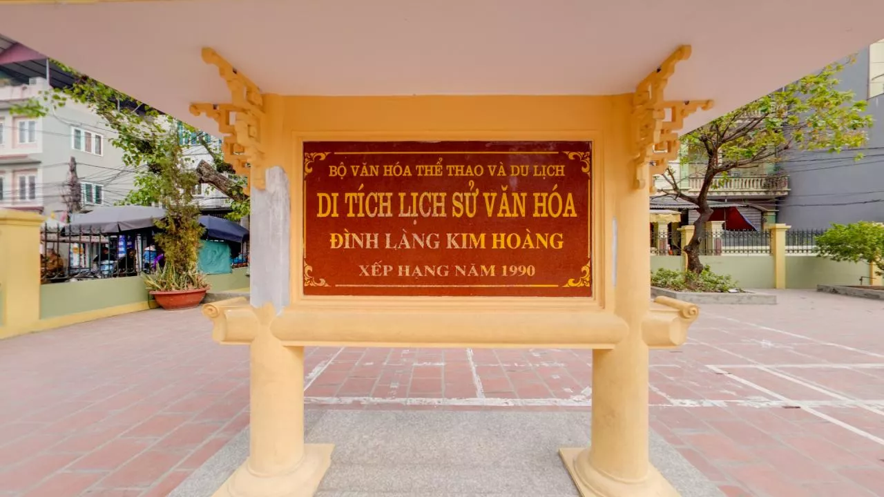 Đình Kim Hoàng (Xã Vân Canh)