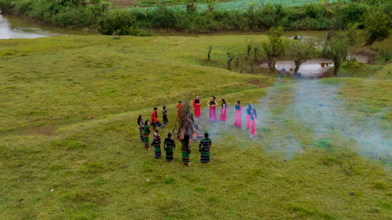 Sinh hoạt đồng bào M'nông